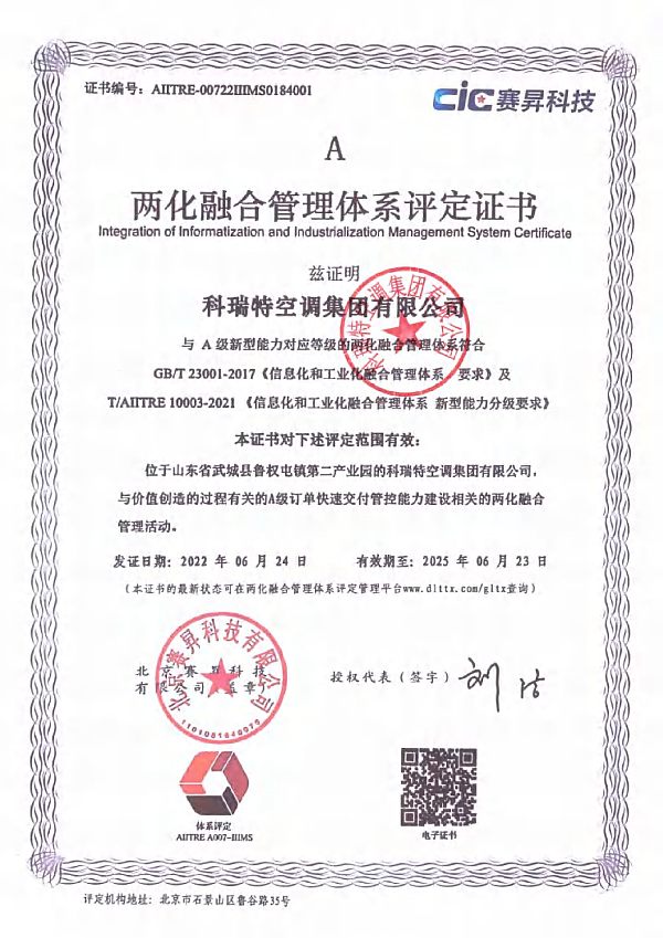 Certificate of Honor