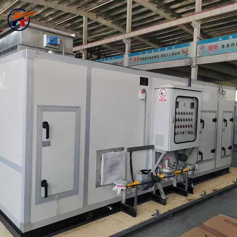 Direct-fired Gas Heating Make-up Air Unit (Cooling & Heating) - UAH-DC