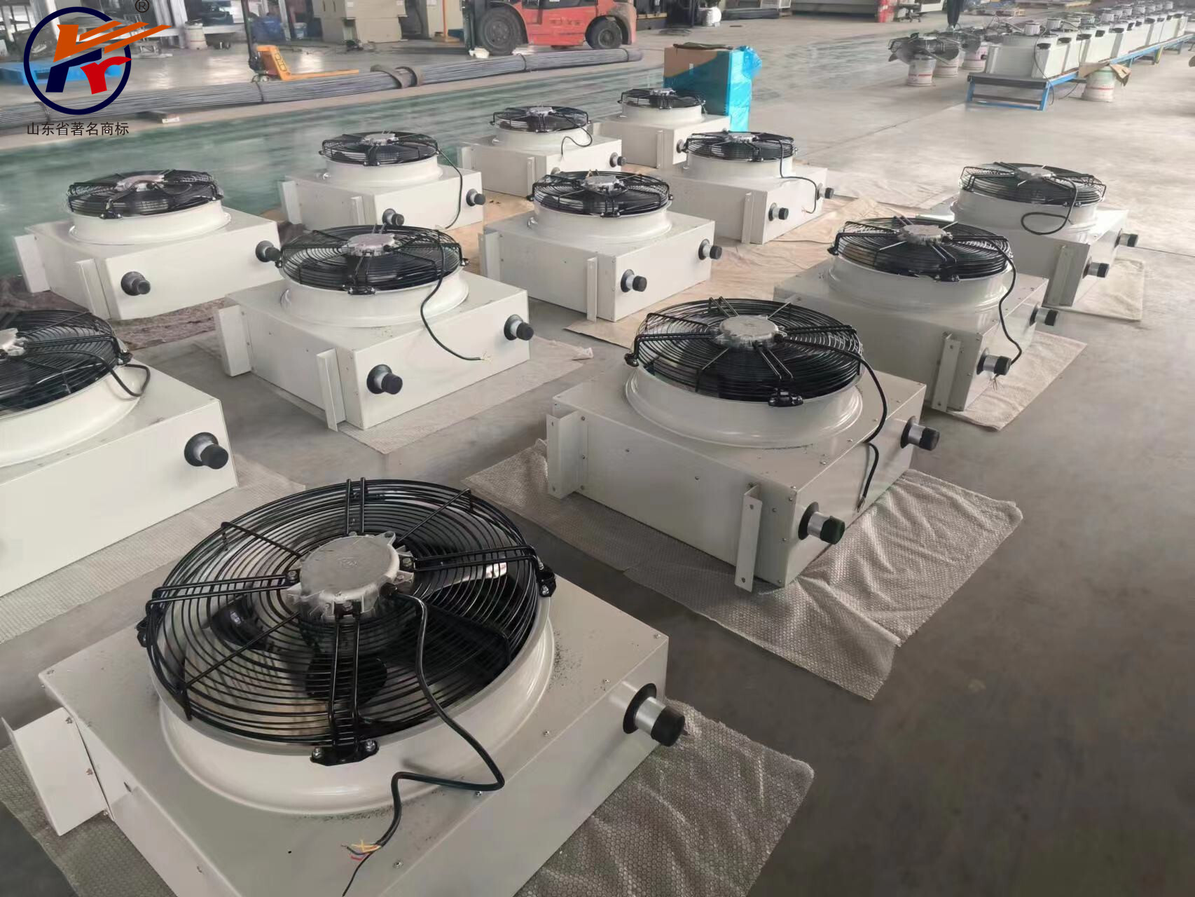 Marine steam heater fan