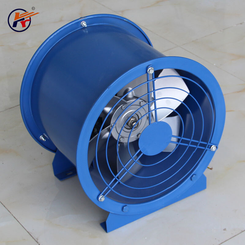Low-Noise & Energy-Saving Axial Flow Duct Fan | Essential for Mall/Office Ventilation, Equipped with Intelligent Speed Control + Safety Protection, Enhances Air Circulation Efficiency