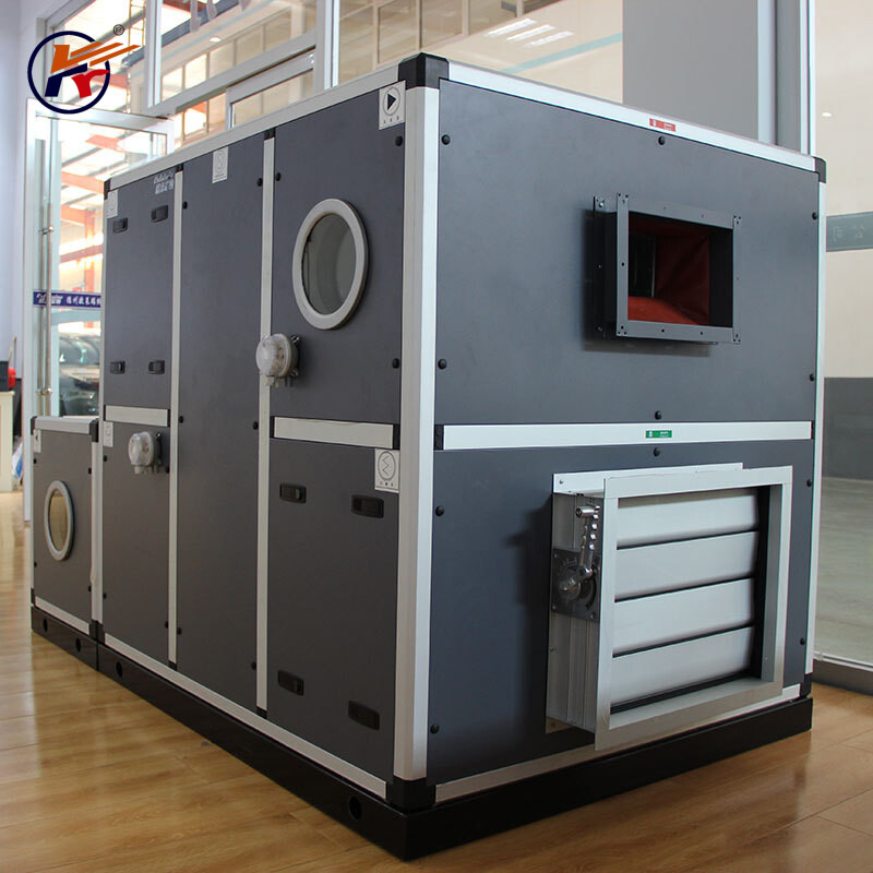 Industrial Modular AHU: Integrated Heating, Cooling & Filtration System