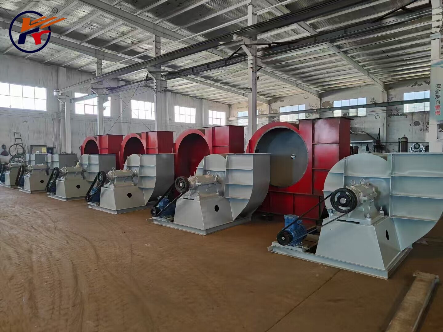 Low Dust Accumulation & Wear Resistant Dust Exhaust Fan: Industrial Secondary Air Blower