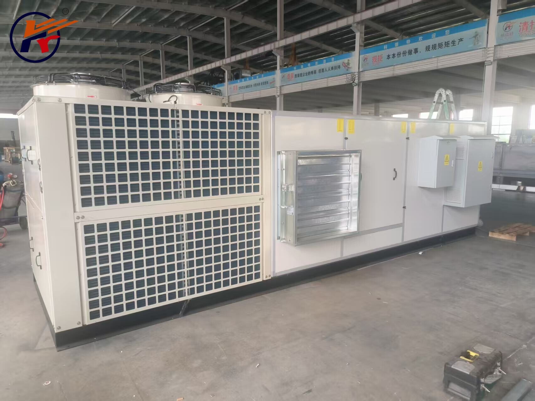 Roof Top Air Conditioner Unit - Air Cooled Packaged RTU for Industrial & Commercial Use