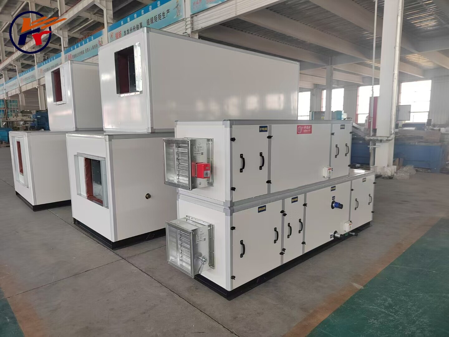 Heat Recovery Air Handling Unit (HRAHU): 75% Heat Recovery Efficiency for Commercial Buildings