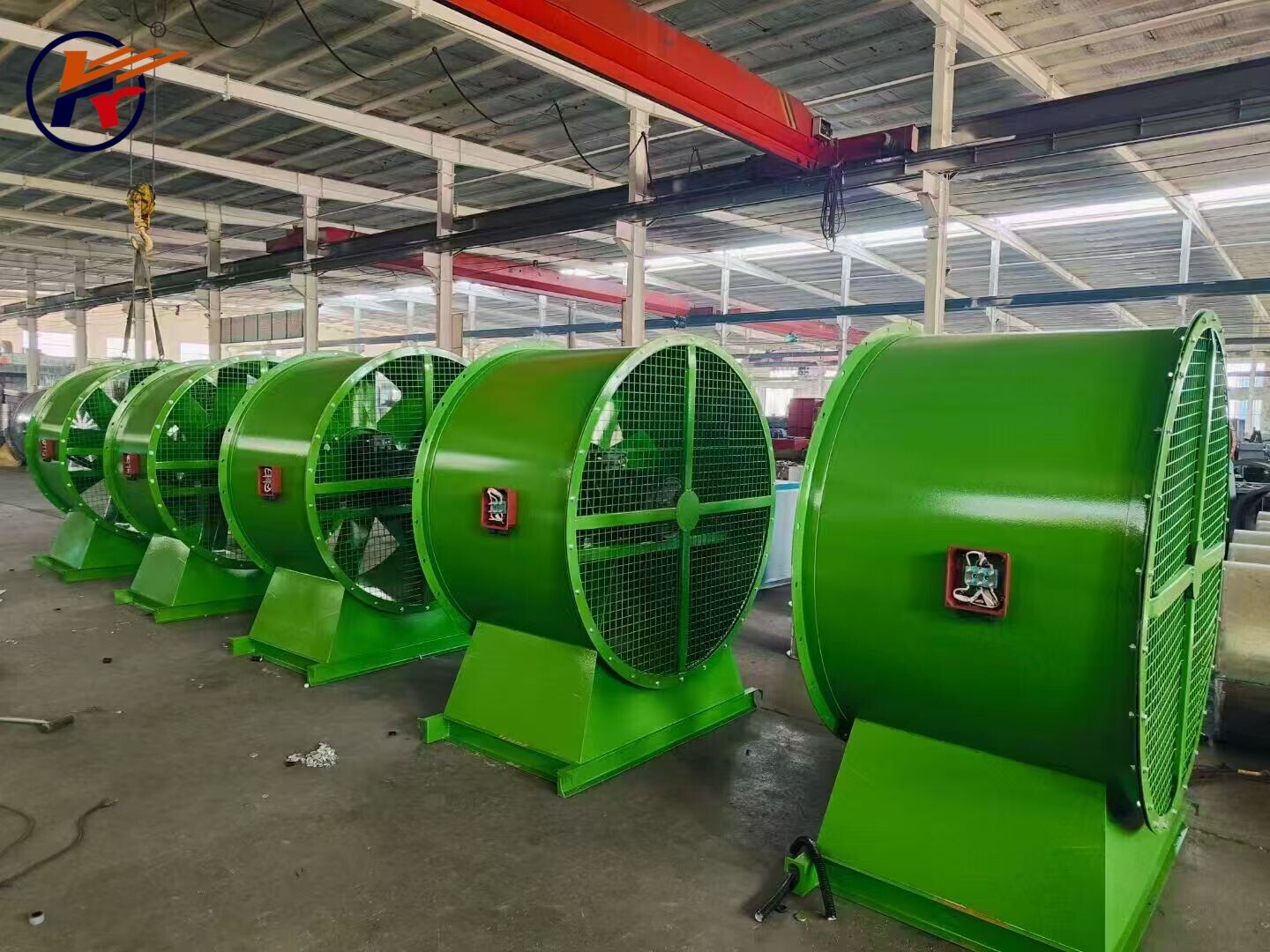 High-Temperature Axial Fans for Industrial Kilns Shipped to Saudi Arabia | Reliable Supplier