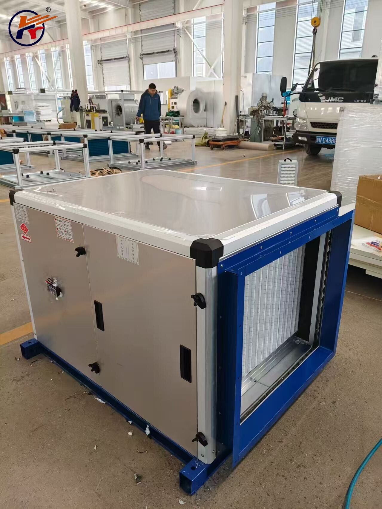 Optimize Airflow & Efficiency with Precision FAHU Fan Sections