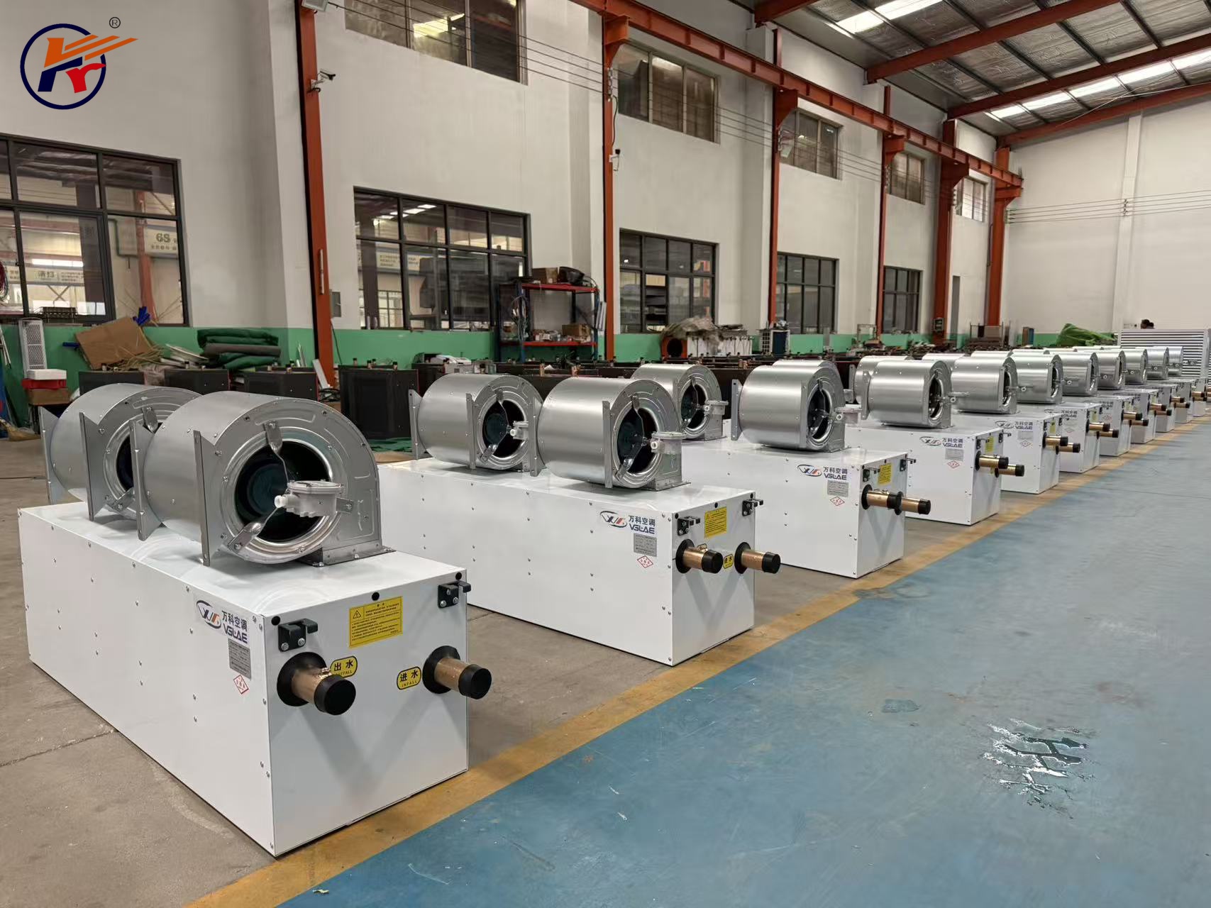 Water Heating Air Curtain