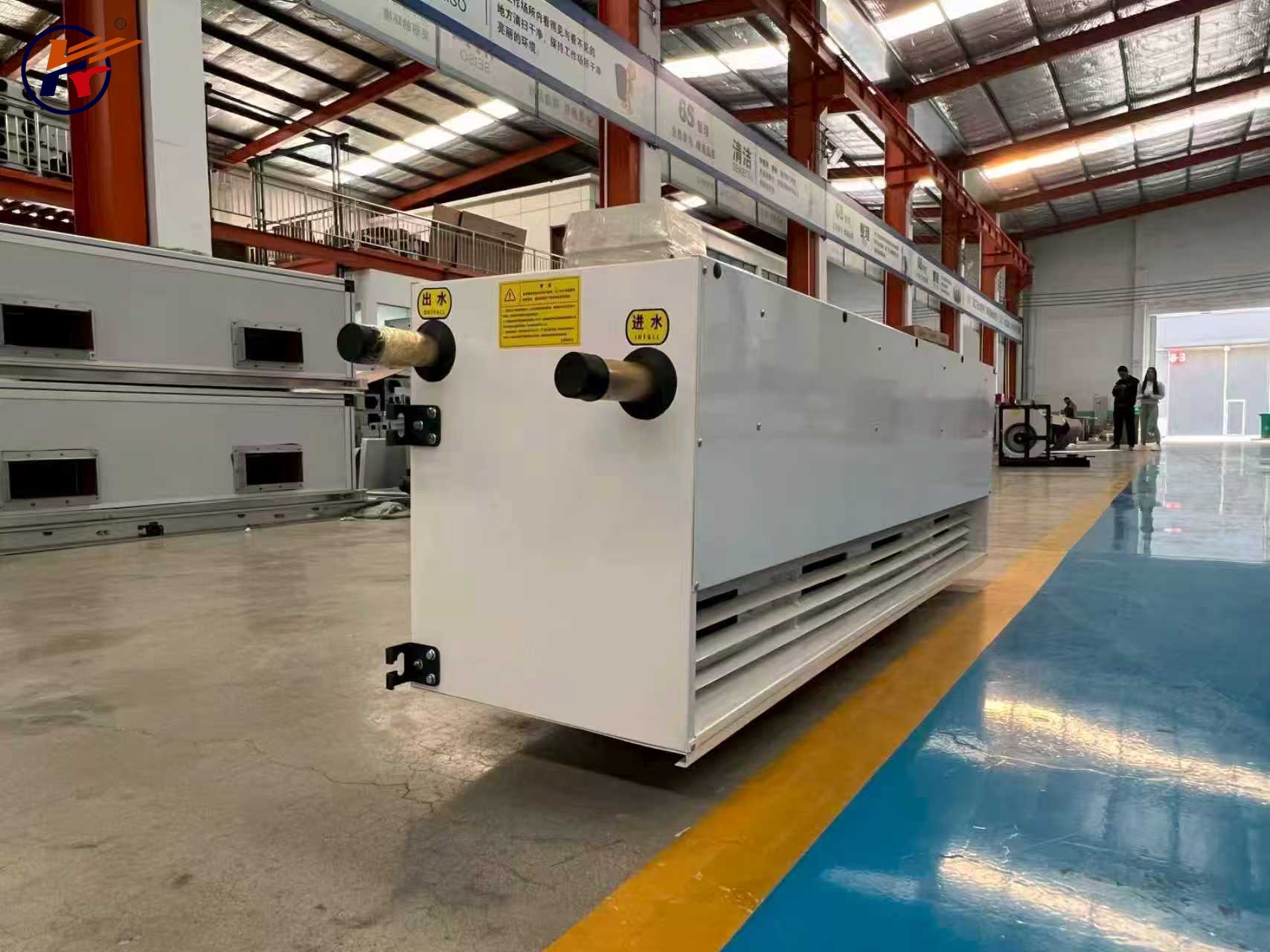 Water Heating Air Curtain