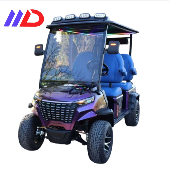 MDEV-GE4 Carrito de Golf Eléctrico con Asientos Extendidos