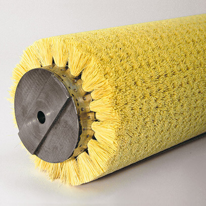 Tile production line roller brush