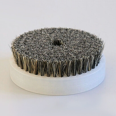 Disc cleaning brush disc
