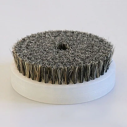 Disc cleaning brush disc