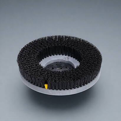 Nylon filament cleaning disc brush