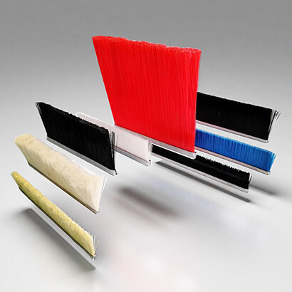 Door sealing brush windproof strips