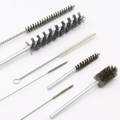 Industrial cleaning tube brushes