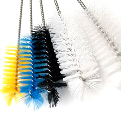 Metal parts twist tube brush