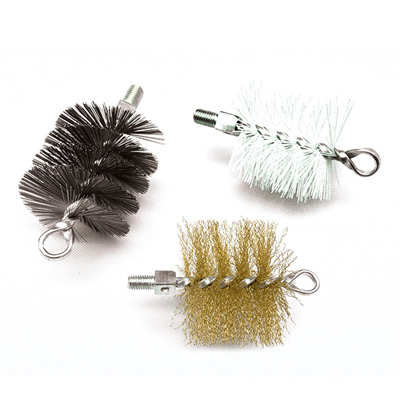 Derusting pipe brush, polishing stranded pipe brush