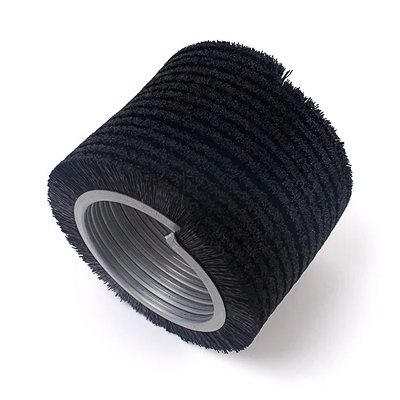 Cylindrical spiral outward roller nylon brush