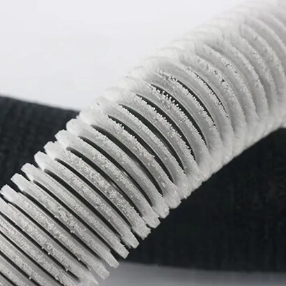 External spiral winding brush
