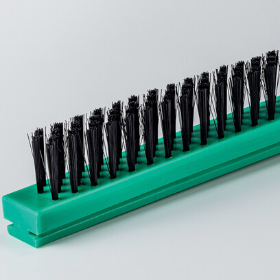 PE polyethylene multi-row bristle brush