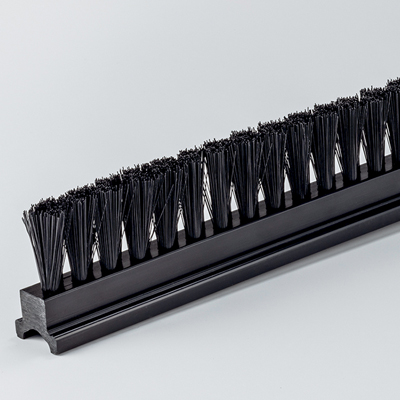 Nylon flat strip PVC brush