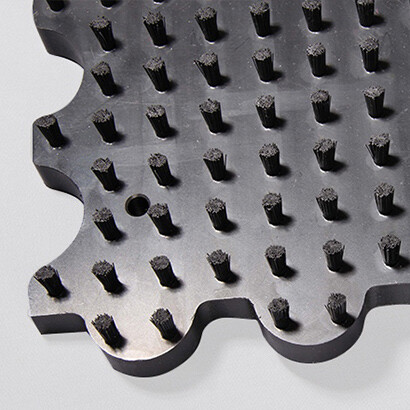 CNC special-shaped punch brush plate