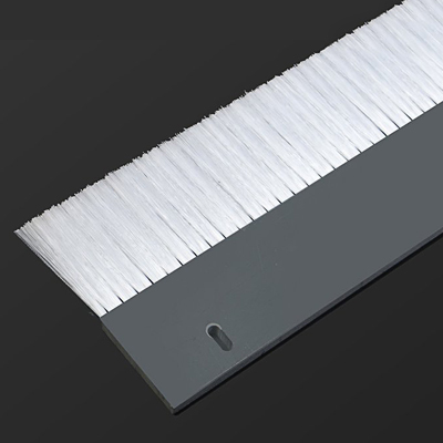 White nylon silk plate brush