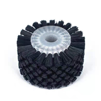Brush wheels, roller brushes, hollow anti-static