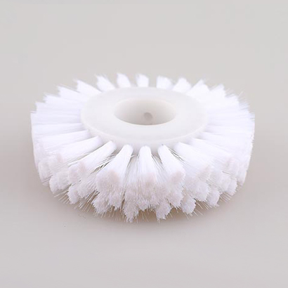 Anti-static bristle wheels