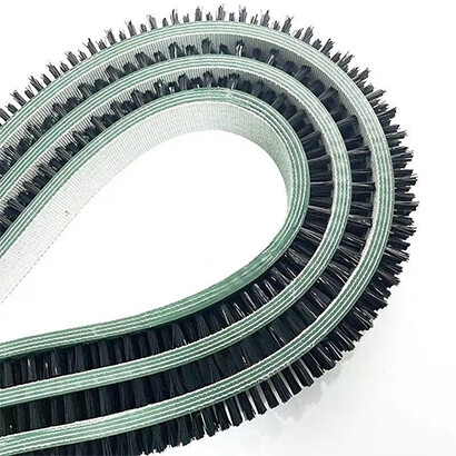 Round belt long brush