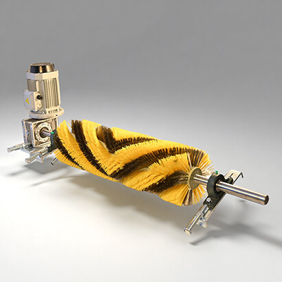 Electric brush V-shaped cleaner