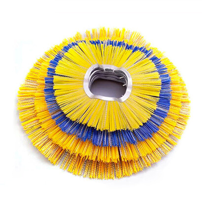 Sanitation snow sweeping brushes