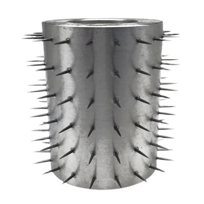 Plastic film aluminum foil perforation rollers