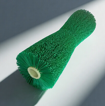 Green Hourglass Shape Cow Body Scraper Brush Hard PP Farm Equipment Brush