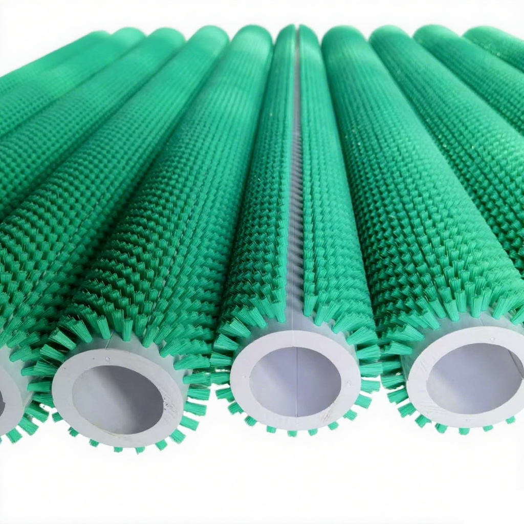 Vegetable planter with a brush vegetable brush cleaning peeler potato cleaning brush roller