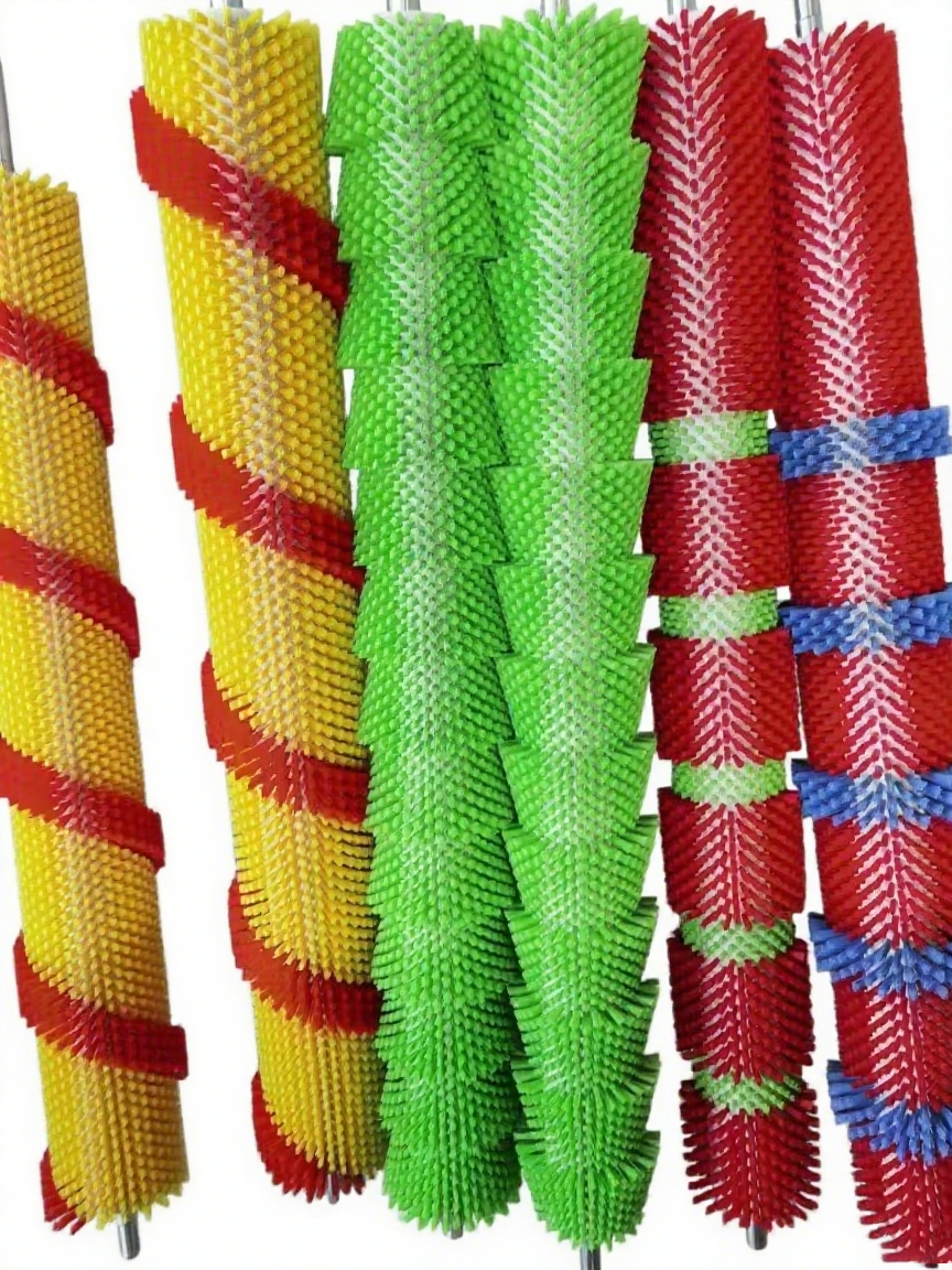 Vegetable washing machine rotary brush Tawashi vegetable brush cleaning potato brush roller