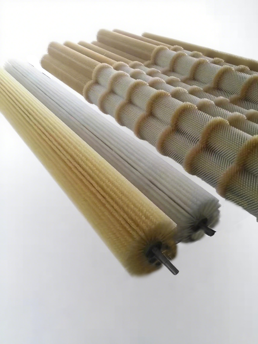 Brush washing machine fruit and vegetable washing vegetable brush cleaning machine egg washer - washing - brush roller