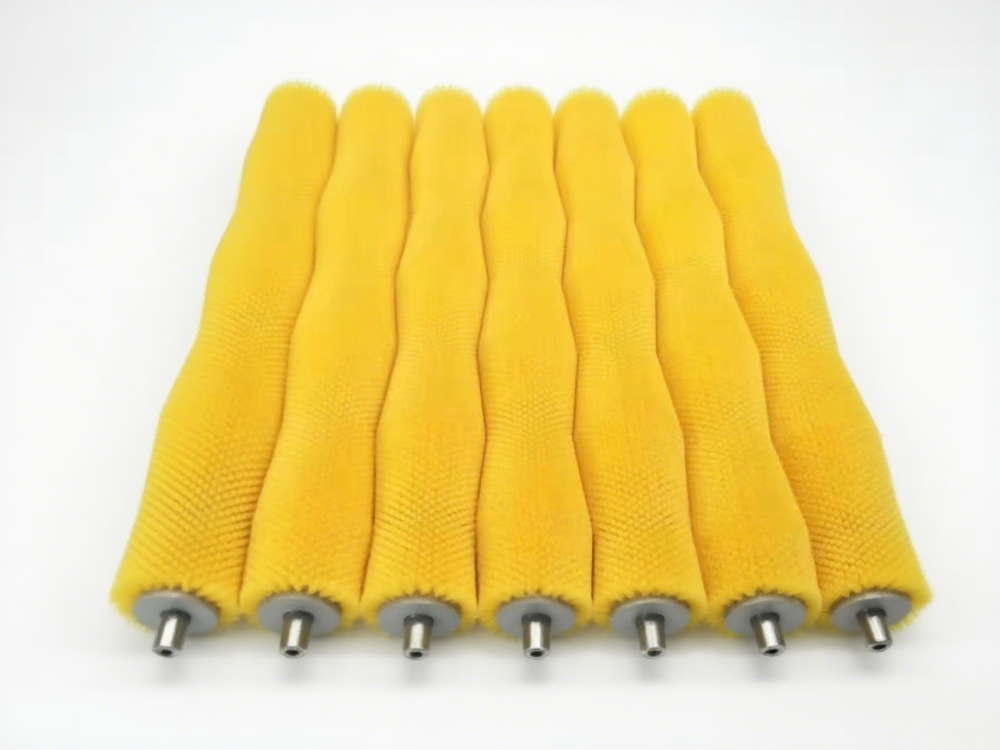 Brushing machine fruit and vegetable brushing machine egg washing machine - washing - roller brush