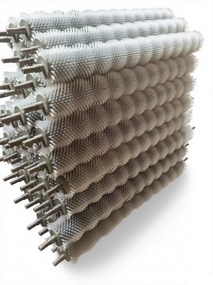 Vegetable roller brush silicone brush cleaning vegetables and fruits with roller potato peeling machine