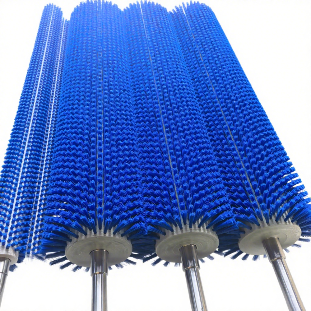 Potato scrub drum vegetable cutter cleaning scrub potato drum cleaning brush