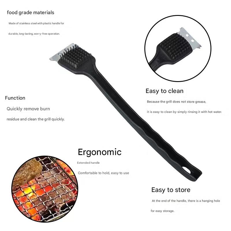 BBQ grill cleaning brush