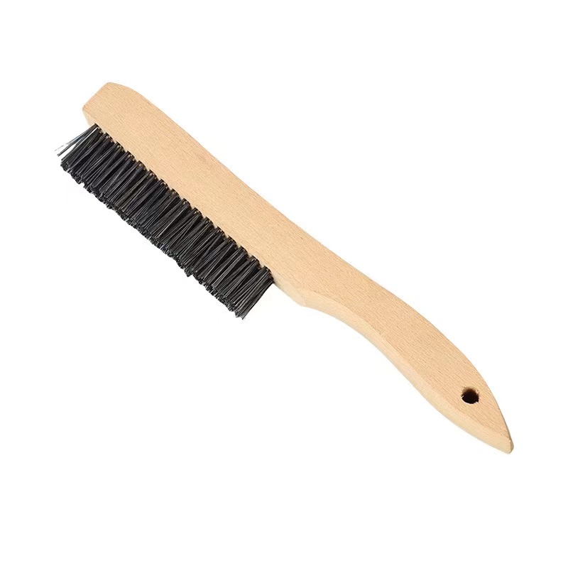 Multi-purpose wire cleaning brush