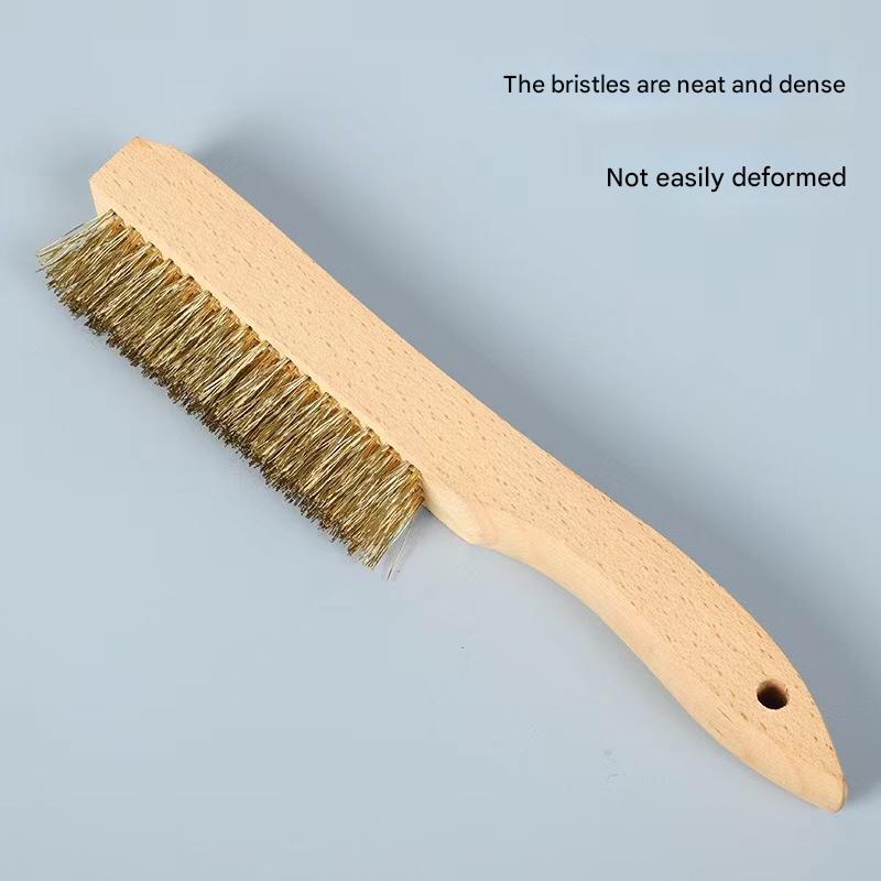 Multi-purpose wire cleaning brush