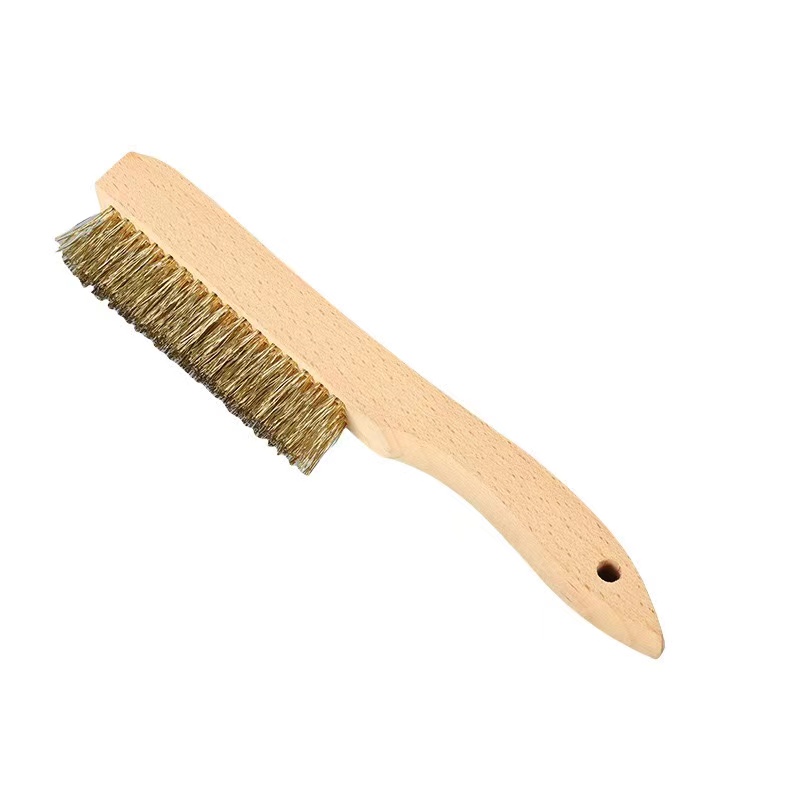 Multi-purpose wire cleaning brush