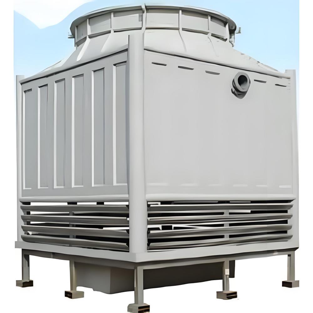 Square counter-flow cooling tower