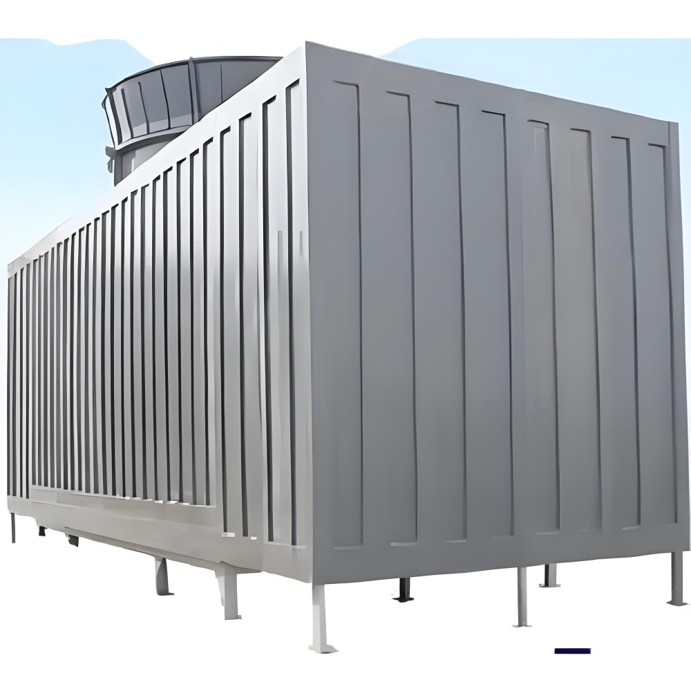 Square cross-flow cooling tower