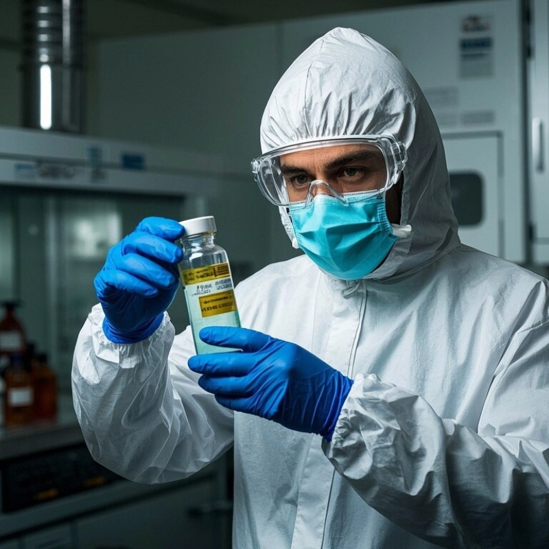 How to Safely Handle N-Boc-4-Hydroxypiperidine?