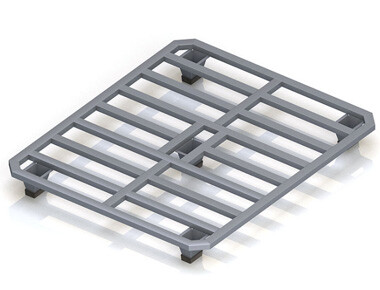 Metal tray