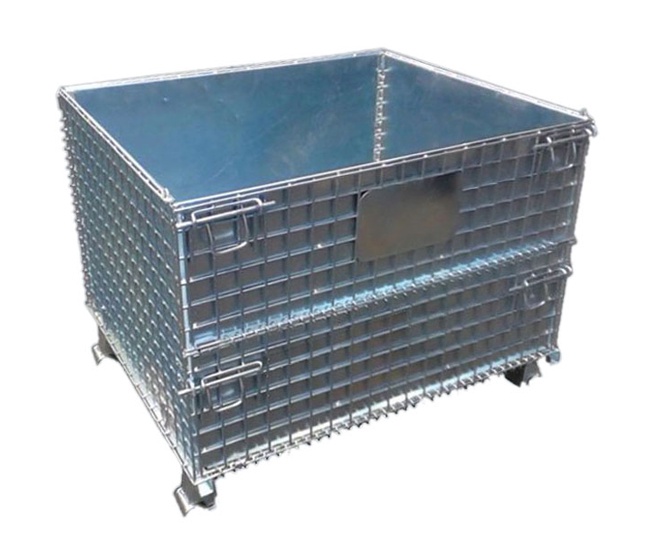 Equipped with galvanized steel storage cages A1