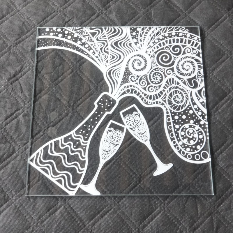 Silk Screen Laminated Glass